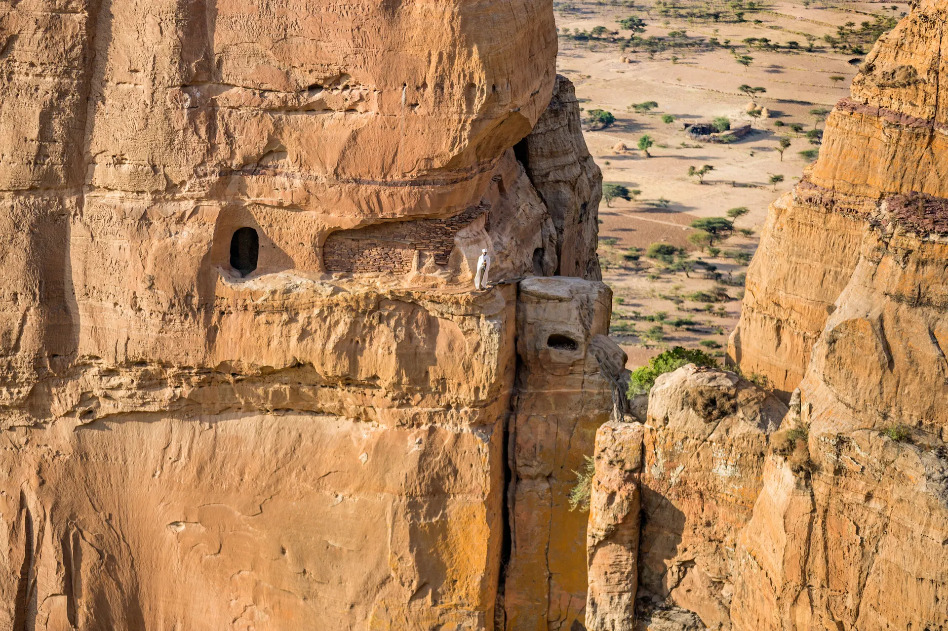 TIGRAY ABUNA YEMATA CHURCH AERIAL VIEW THE GUARDIAN ©